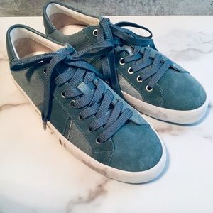 Sam Edelman Baylee Distressed Sneaker Size 9